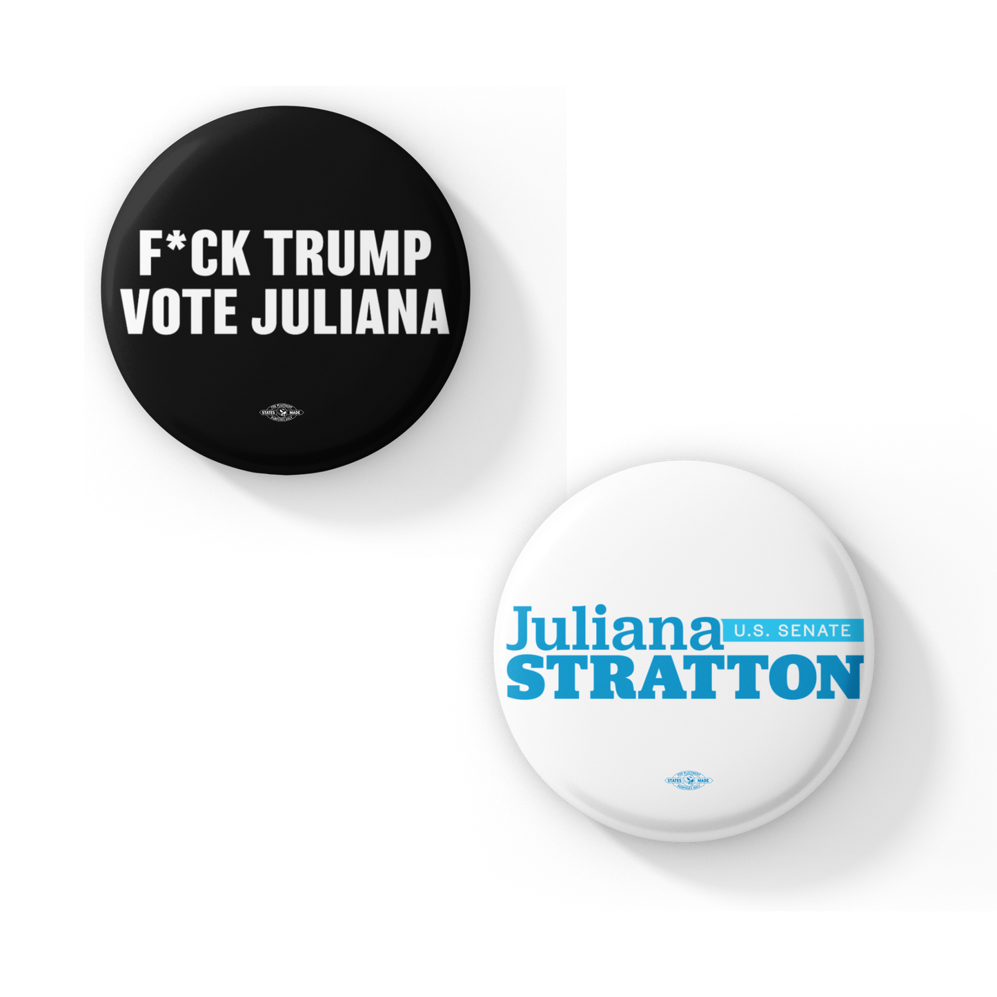 F*ck Trump 2-Button Pack